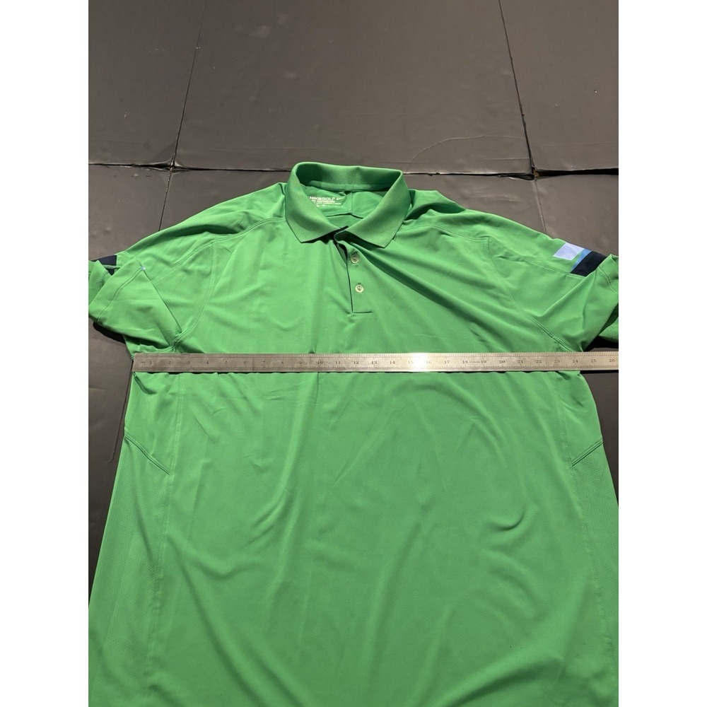 Nike Golf Tour Performance Dri-Fit Polo Shirt XL Green - Picture 6 of 11